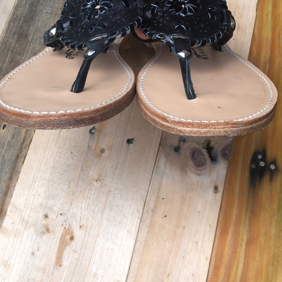 Palm Beach Sandals | Ocean Ave Black Sandals - Picture 5 of 9